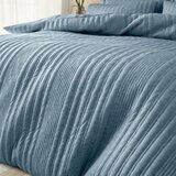 Pineapple Elephant Plava posteljina za bračni krevet 200x200 cm Tamba Stripe – | shoptok.hr