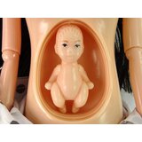  Trudna lutka za igru u bijeloj haljini sa crnim točkicama - 30 cm | shoptok.hr