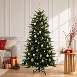  Umjetno božićno drvce s nogom 150 cm 150 LED lampica | shoptok.hr