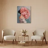 Slika za samostalno slikanje - Hidden behind peonies 40x50
