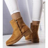 Gemre Insulated brown ankle boots Salona | Shoptok.si