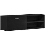 TV ormarić crni hrast 120x34x37 cm inženjerski drvo | Eponuda.ba