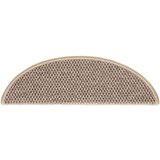 vidaXL Samoljepljivi otirači za stepenice 30 kom 56x17x3 cm tamnobež | shoptok.hr