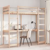 Maison Chic Okvir za pograd - Krevet na sprat - Bunk krevet brez vzmetnice bel 75x190 cm trdna borovina-J103, (21762888) | Shoptok.si