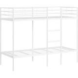 Krevet na kat bez madraca bijeli 80x200 cm čelik | Eponuda.com