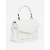 Shelvt White small women's handbag with a handle and strap | Shoptok.si