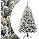  Umjetno božićno drvce 150 cm 150 LED lampica Topla bijela | shoptok.hr