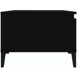  Stolić za kavu crni 90 x 50 x 36 5 cm od konstruiranog drva | shoptok.hr