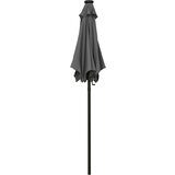  Suncobran s LED svjetlima antracit 200 x 211 cm aluminijski | shoptok.hr