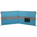  Vjetrobran za kampiranje plavo 344x120 cm vodootporni | shoptok.hr