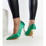 Gemre Green stilettos with rhinestones Elife | ePonuda.com