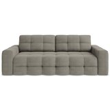 Makamii Temno siva raztegljiva sedežna garnitura iz tkanine bouclé 255 cm Milu – | Shoptok.si