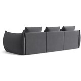 Micadoni Temno siva sedežna garnitura iz tkanine bouclé 332 cm Bloom – Home | Shoptok.si
