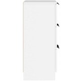  Komode 2 kom bijele 30 x 30 x 70 cm od konstruiranog drva | shoptok.hr