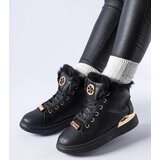Gemre Black insulated high-top sneakers Pielungo | Shoptok.si