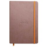  Notes A5, Rhodia Rhodiarama webnotebook, diktando crte, taupe Cijene