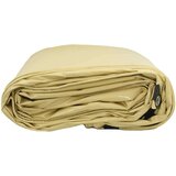 vidaXL Cerada 650g / m² Bež 5 x 5 m Platno s PVC premazom | shoptok.hr