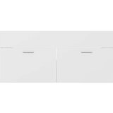 Ormarić s ugrađenim umivaonikom bijeli od iverice | shoptok.hr