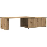 vidaXL Stol za kavu Artisan hrast 150x50x35 cm izrađeno drvo - Hrast artisan | shoptok.hr