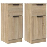 Maison Chic 2 kosi Komode - Predalnik sonoma hrast 30x30x70 cm konstruiran les, (21721553) Cene