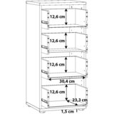Mömax komoda tempra 2, bela | Shoptok.si