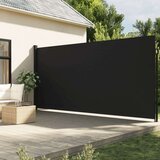 vidaXL Bočna tenda na uvlačenje crna 220 x 600 cm | shoptok.hr