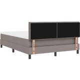 Box spring krevet Sivo-smeđa 140 x 190 cm tkanina | shoptok.hr