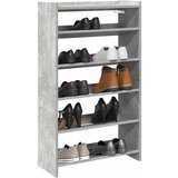 vidaXL Stalak za cipele boja betona 60x25x100 cm konstruirano drvo Cijene