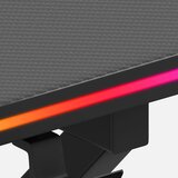 Hero 1.7 RGB crni igraći stol 120 cm | shoptok.hr