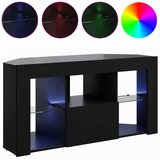  Kotni LED TV ormar Crna 100 x 40 x 50 cm Konstruirano drvo | shoptok.hr