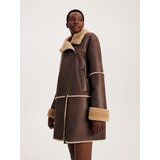 Reserved Ladies` coat - rjava | Shoptok.si