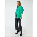Koton Shirt - Green - Oversize cene