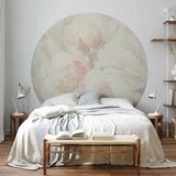  Okrugla fototapeta - Peonies in the mist 280x280 | shoptok.hr