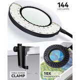 ARTDOT LED povečevalna svetilka s stojalom in 5 načini svetlobe - 10x povečava | Shoptok.si