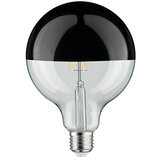 PAULMANN LED žarulja Vintage Globe-Form E27 G125 (E27, Topla bijela, 600 lm, 6,5 W, Boja: Crna sjajna) u