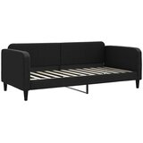  Dnevni krevet s madracem crni 90 x 200 cm od tkanine | Eponuda.com