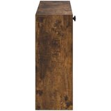  Ormar za cipele na zidu ALKMAAR 71 x 17 x 43 cm Dimljeni hrast | shoptok.hr