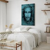  Slika - Shroud of Turin in Turqoise (1 Part) Vertical 60x90 Akustična | shoptok.hr
