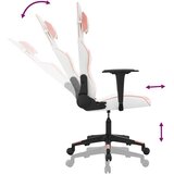  Igraća stolica bijelo-ružičasta od umjetne kože | shoptok.hr