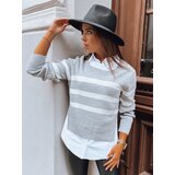 DStreet Sweter damski w paski ASTRIDA szary | shoptok.hr