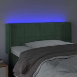  LED posteljno vzglavje temno zeleno 93x16x78/88 cm žamet, (20932672) | Shoptok.si