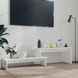 TV ormarić bijeli 180 x 30 x 43 cm od konstruiranog drva | shoptok.hr