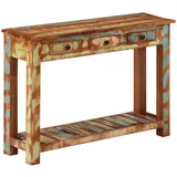 vidaXL Konzolni stol 110 x 30 x 76 cm od masivnog obnovljenog drva
