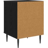  Noćni ormar BORNE Crni hrast 36 x 33 x 51 cm Konstruirano drvo | shoptok.hr