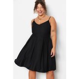 Trendyol curve Plus Size Dress - Black - A-line | Shoptok.si
