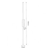 Bblink Zlatna zidna LED lampa 12W 3000K IP20 1m Cene