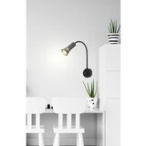  Zidna lampa arena crna | Eponuda.com