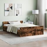 vidaXL Okvir kreveta s uzglavljem i podnožjem boja hrasta 120x200 cm Cijene