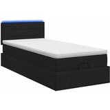  od pjene s madracem i LED-om Crna 80 x 200 cm Tkanina | shoptok.hr