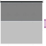  Roleta zaštita od UV zračenja Antracit 140 x 140 cm Poliester | shoptok.hr
